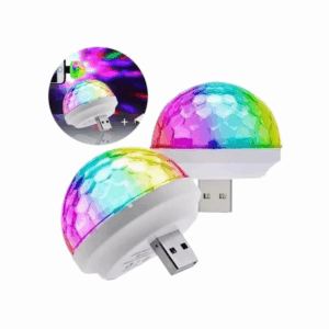 Mini Foco Bolichero USB + Adaptador OTG V8