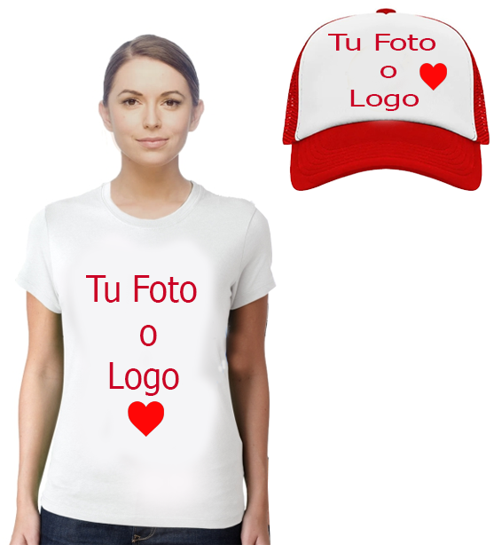 camiseta con personaa mujer 2
